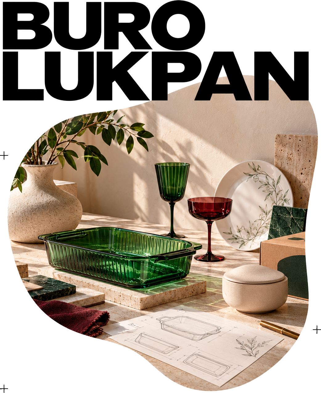 BURO LUKPAN product collection in an interior